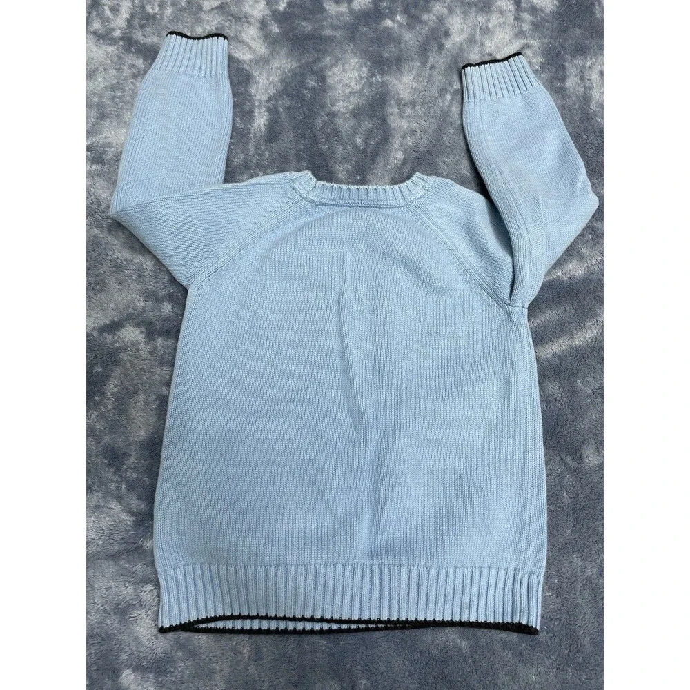 Gymboree Toddler 4T Penguin Blue Sweater Pullover Cute Winter Kids Top